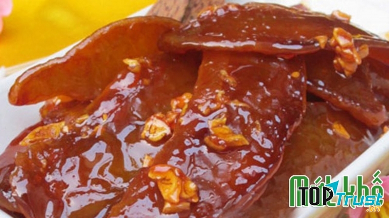 Món mứt khế - cảm giác quen thuộc