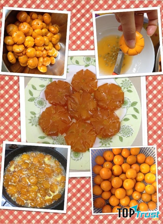 Cách làm mứt Quất