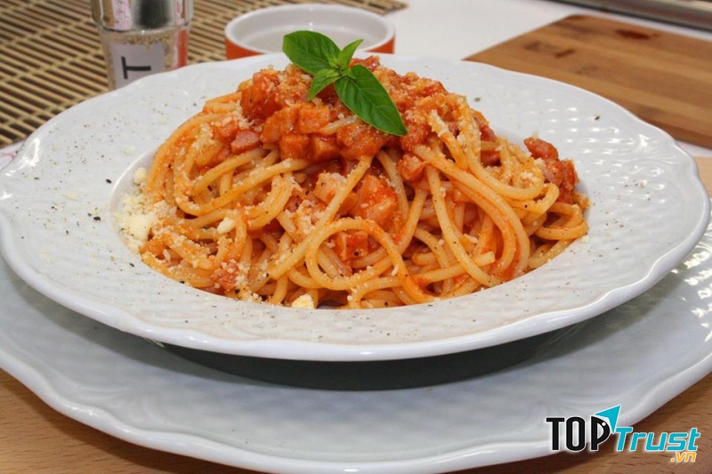 Mỳ trộn spaghetti - Nhà hàng Cosa Nostra