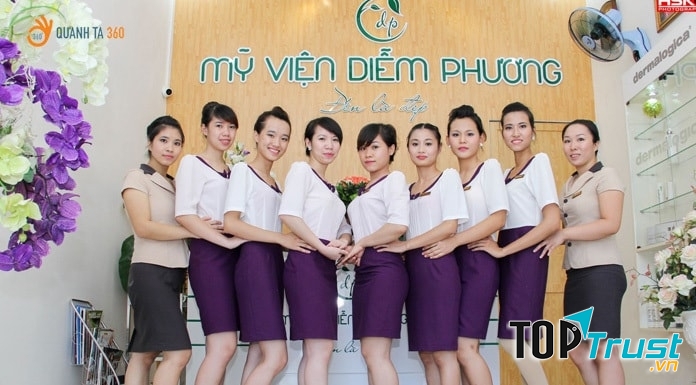 Đội ngũ nhân viên chuyên nghiệp tại Diễm Phương