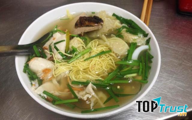 Mì xá xíu - Tiệm mì vằn thắn Đinh Liệt