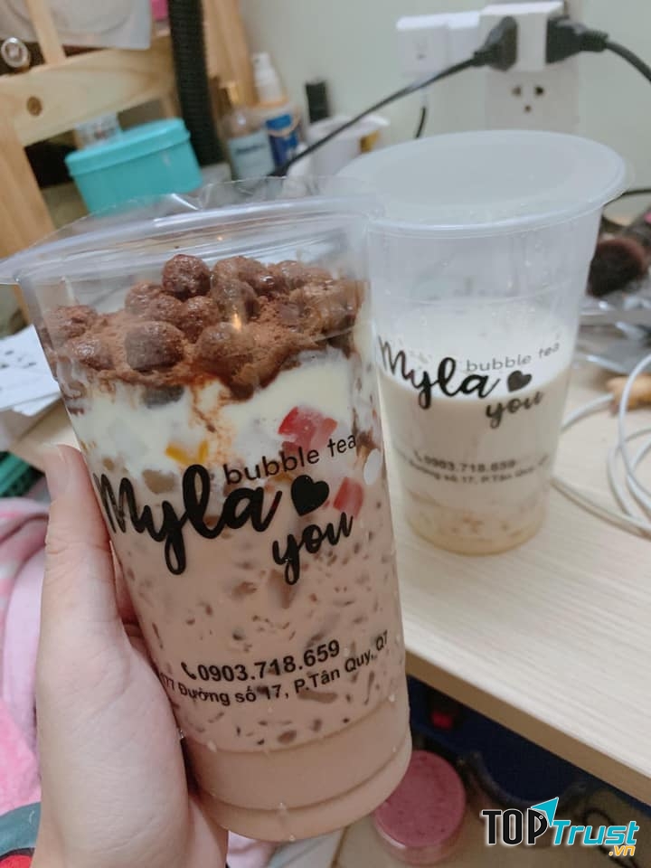 Trà sữa ở đây vừa uống, không ngọt gắt, vị trà thơm nhẹ, và không béo như những địa chỉ khác