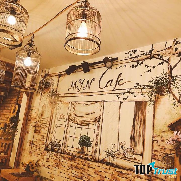 Một góc tại Myn Cafe