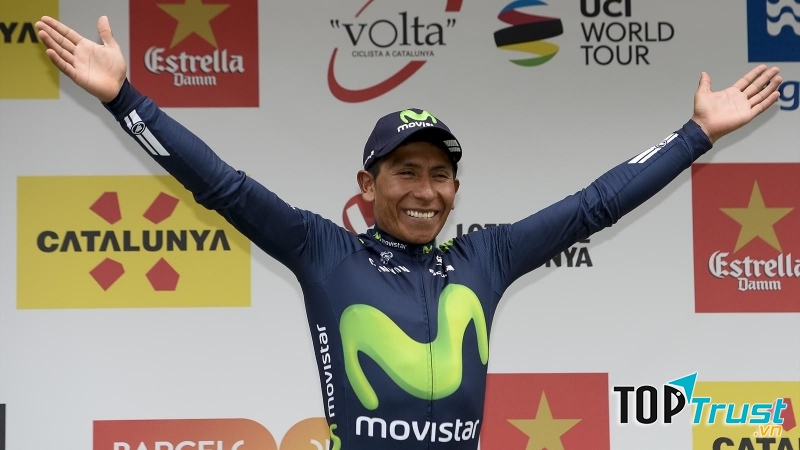 Nairo Quintana là tay đua leo núi rất hay