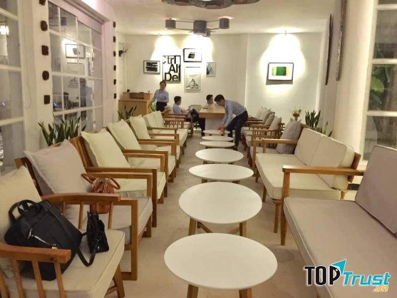Phòng riêng tại Nam Cafe dành tổ chức các buổi tiệc
