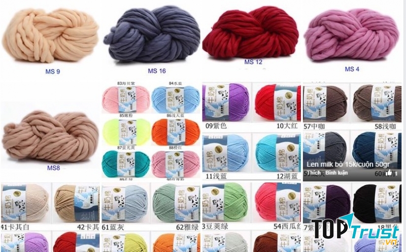 Sản phẩm rất đa dạng của shop