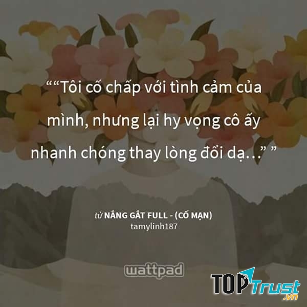 Tình yêu chính là một loại cố chấp