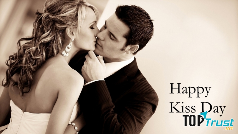 Hãy để lại ấn tượng cho anh ấy bằng một nụ hôn nhẹ nhàng