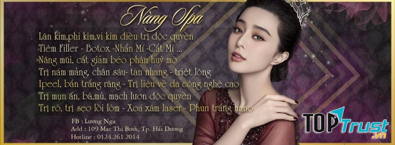 Ngoài trị mụn, Nàng Spa còn có nhiều dịch vụ làm đẹp khác.