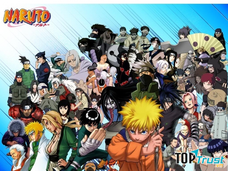 Dàn nhân vật trong Naruto.