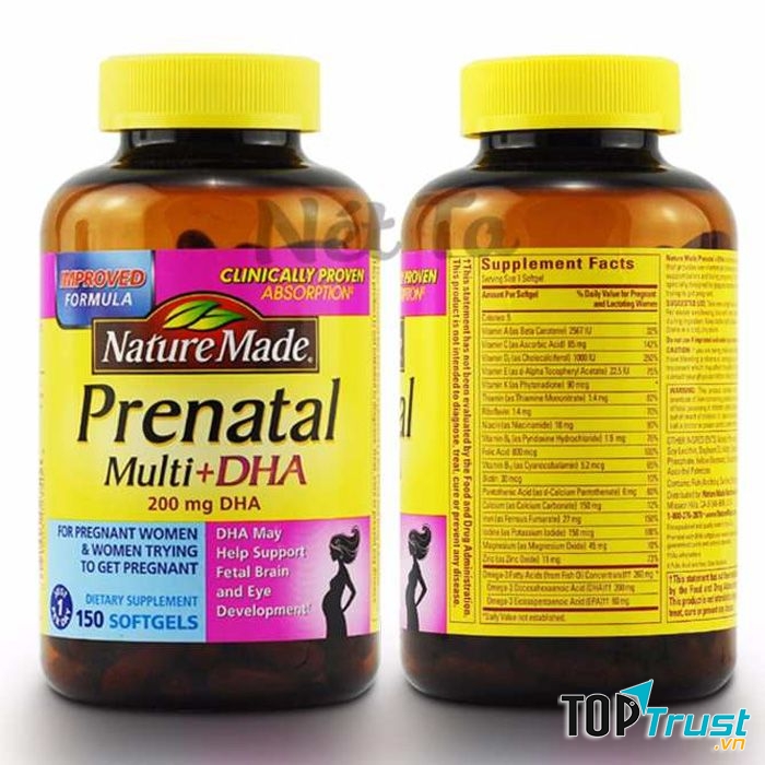 Nature Made Prenatal Multi + DHA