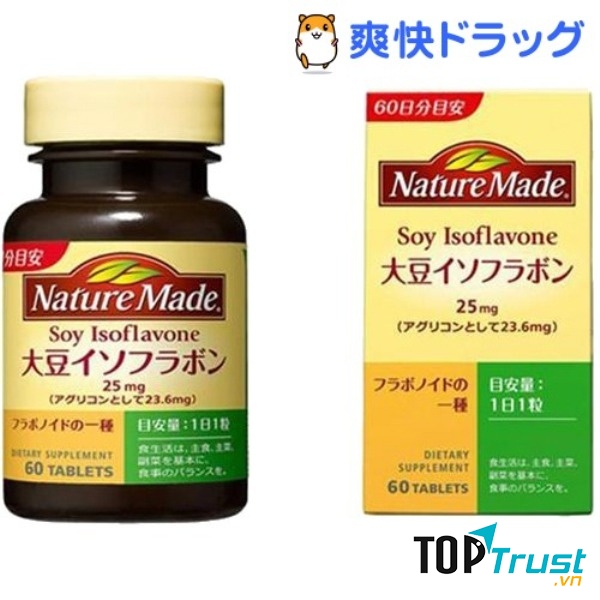 ﻿Nature Made Soy isoflavone - Tinh chất mầm đậu nành - MA02
