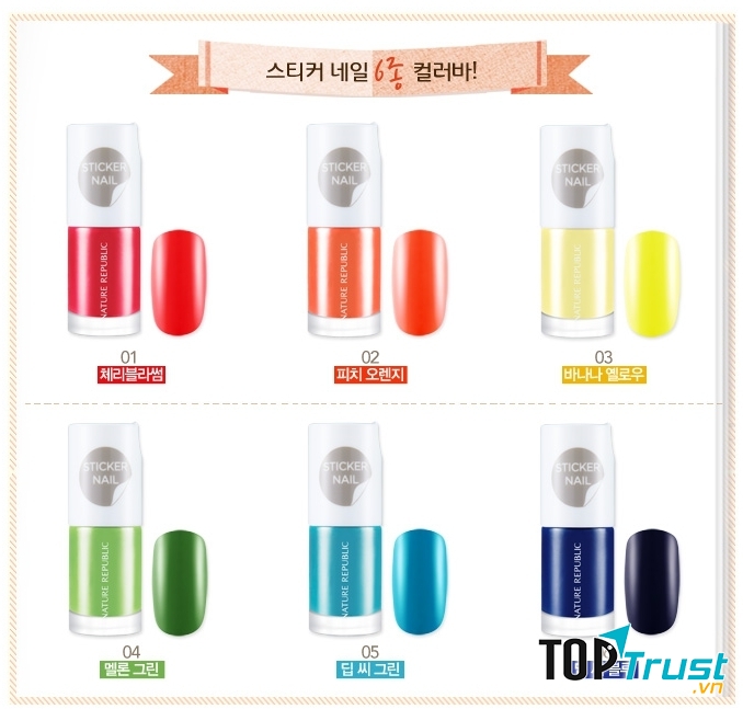 Sơn móng tay Nature Republic Color