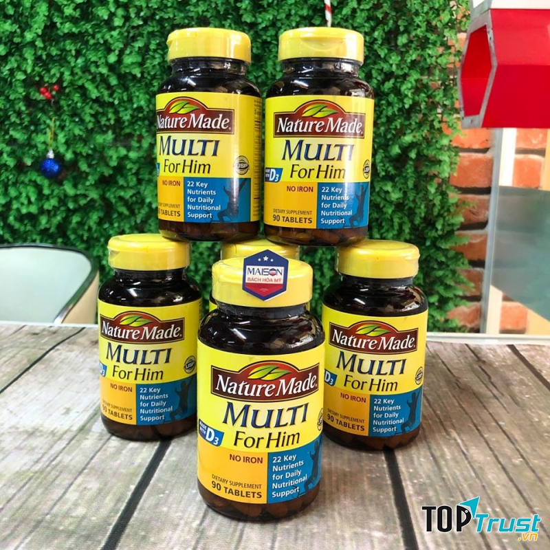 Vitamin Naturemade multi for him