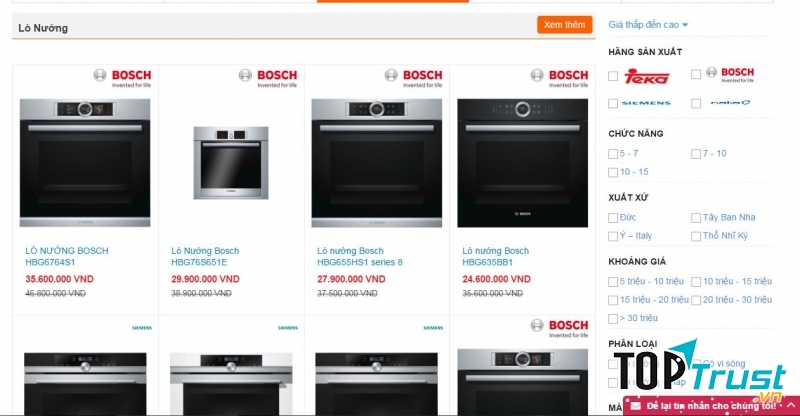 Thiết bị nhà bếp Đông Dương