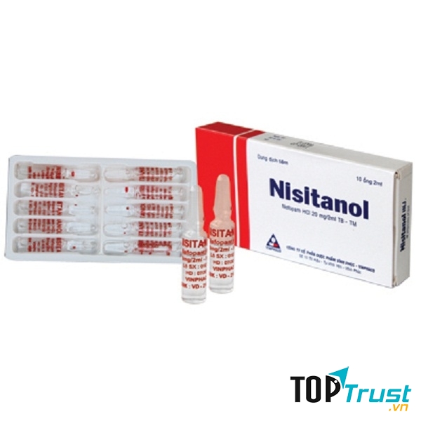 Thuốc Nefopam dạng tiêm