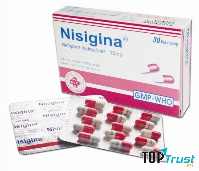 Thuốc Nefopam dạng viên uống
