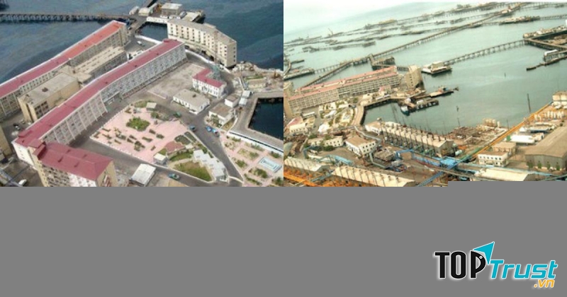 Neft Daslari, Azerbaijan, Nga