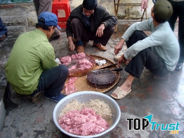 Dưới bàn tay tài hoa, những người dân nơi đây đã tạo nên món ăn khá đặc trưng của miền đất Thái Bình.