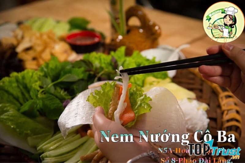 Nem nướng Cô Ba