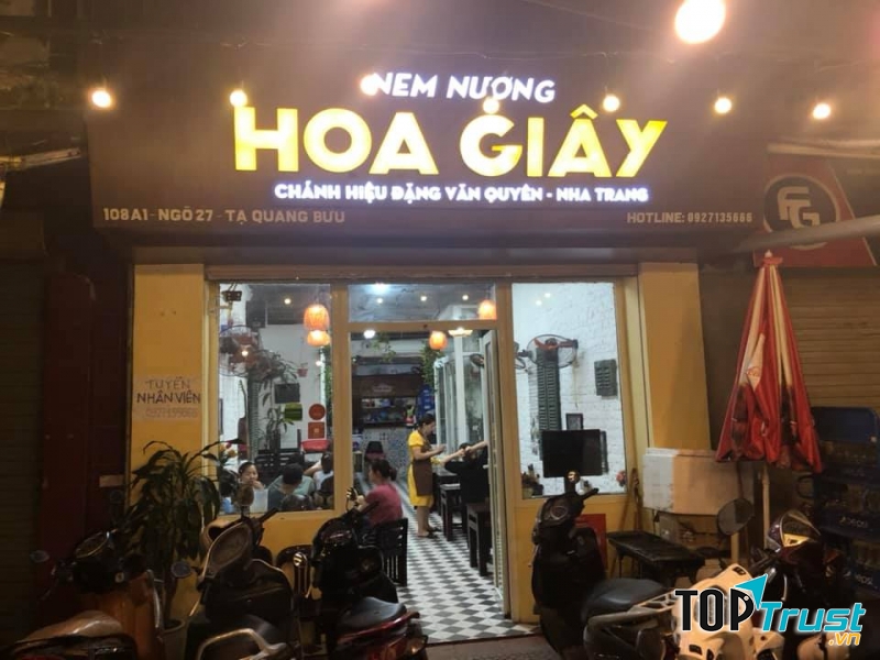 Hình ảnh quán Hoa Giấy