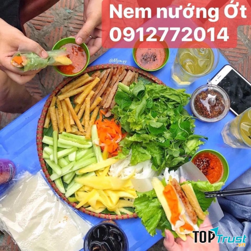 Nem nướng Ớt Ớt