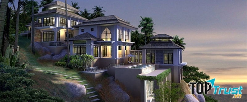 Nhà chôn dốc không tốt cho phong thủy