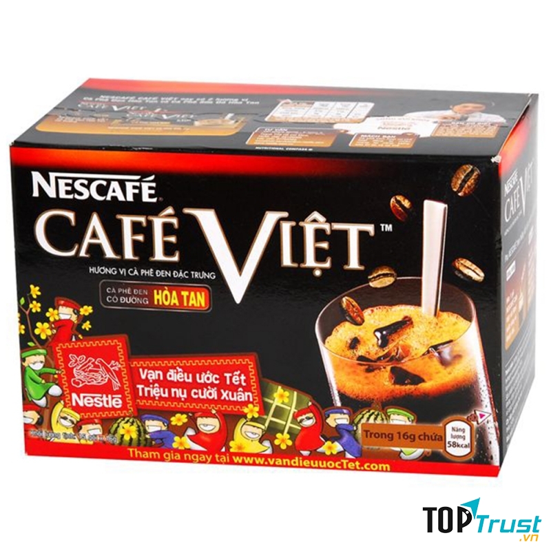 Cà phê đen hòa tan của phái mạnh