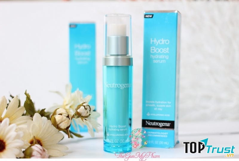 Neutrogena Hydro Boost Hydrating Serum với tiêu chó 2 không: không chứa dầu & không gây tắc nghẽn lỗ chân lông