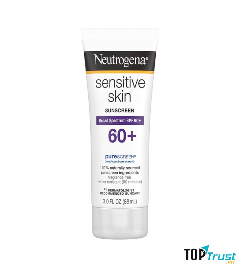 Neutrogena Sensitive Skin Sunscreen Broad Spectrum SPF 60+