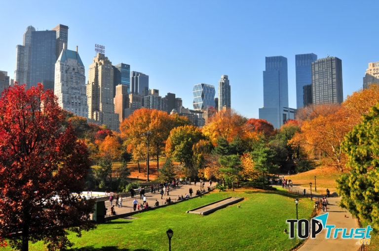 Central Park (Công viên trung tâm) ở New York