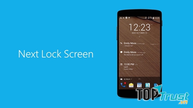 Next Lock Screen là ứng dụng khóa màn hình thật sự vô cùng tuyệt vời