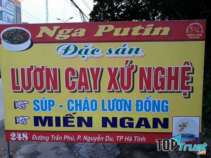 Lươn cay xứ Nghệ Nga Putin