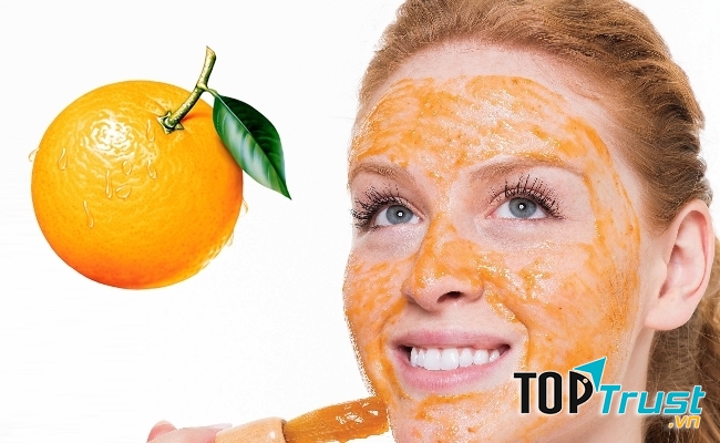 Vỏ cam giúp làn da trở nên mềm mại, mịn màng và tươi trẻ.