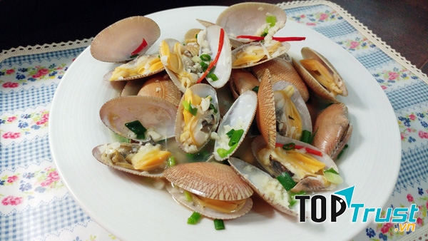 Ngao sốt hành tỏi