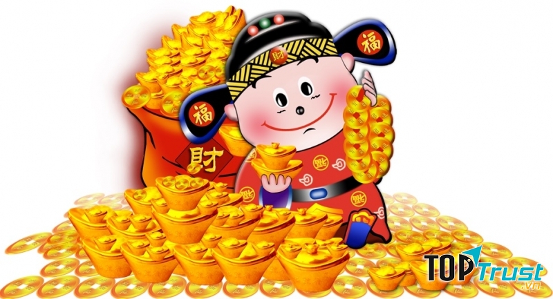 Thần Tài gõ cửa ngày xuân