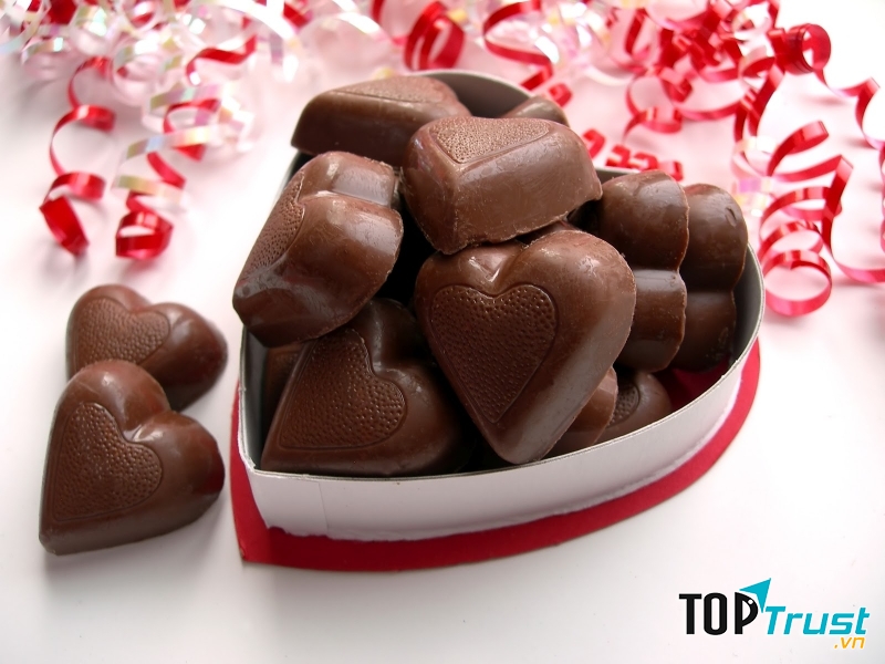 Chocolate - món quà tình yêu