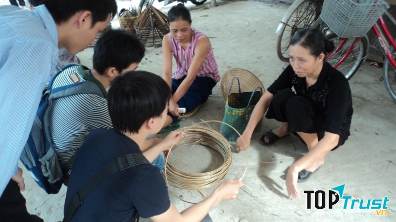 Nghề đan mũ ở Tây An