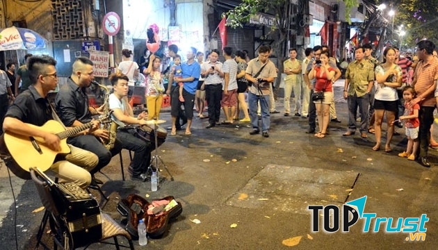 Nghệ thuật đường phố ở Hà Nộ