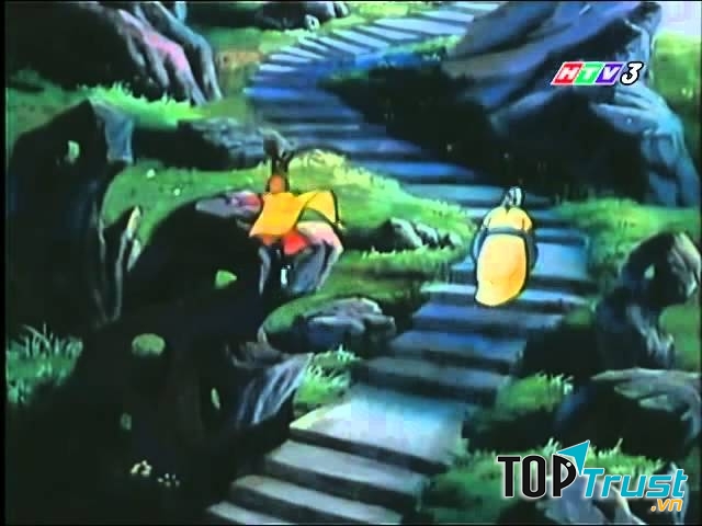 Một cảnh trong bộ phim hoạt hình Ngộ Không trừ yêu