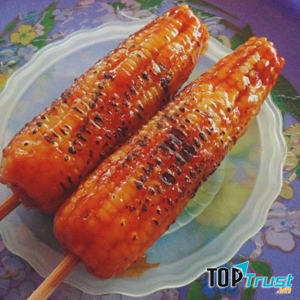 Ngô nướng sốt cay