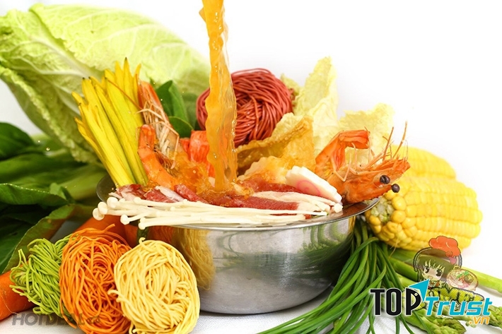 Lẩu một người tại Ngọc Anh quán