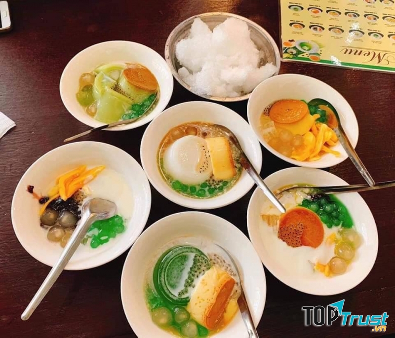 1 số loại chè của quán