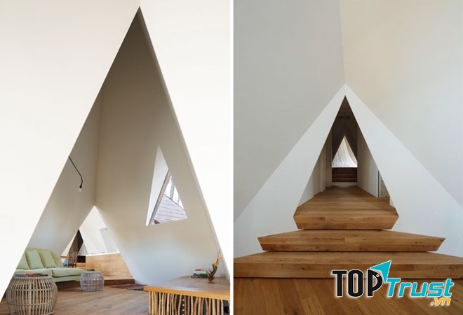 Ngôi nhà hình kim tử tháp ở Saijo