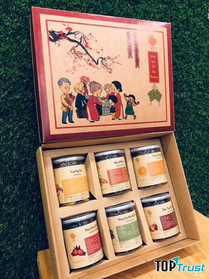 Các loại hoa quả sấy