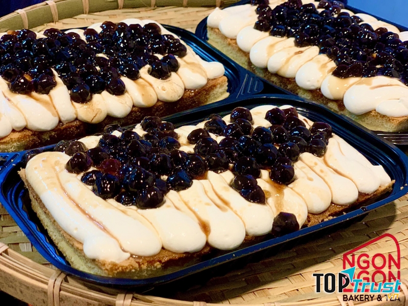 Bánh trà sữa trân châu đường đen tiệm Ngon Ngon