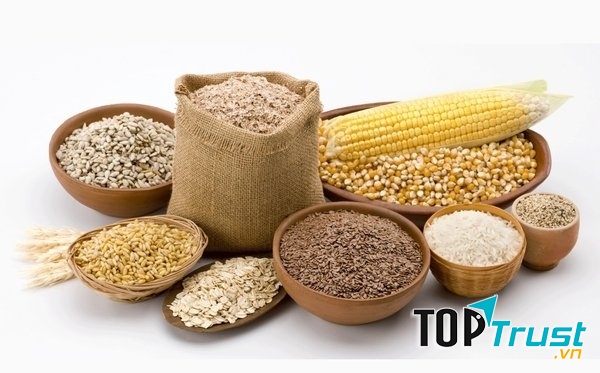 Ngũ cốc có chứa một lượng lớn Vitamin nhóm A, B và C