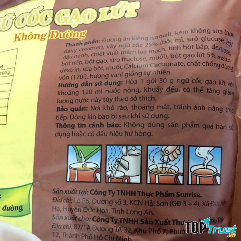 Ngũ cốc ăn kiêng gạo lứt Best choice