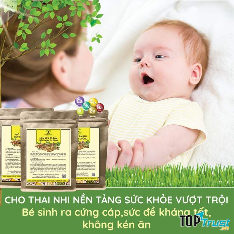 Ngũ cốc cho bà bầu Queen Nature cung cấp đầy đủ hàm lượng Axit Forlic, Sắt, Canxi, Omega3, DHA hoàn toàn từ thiên nhiên và các nguyên tố vi lượng, vitamin do đó giúp mẹ bầu có được một thai kỳ khỏe mạnh