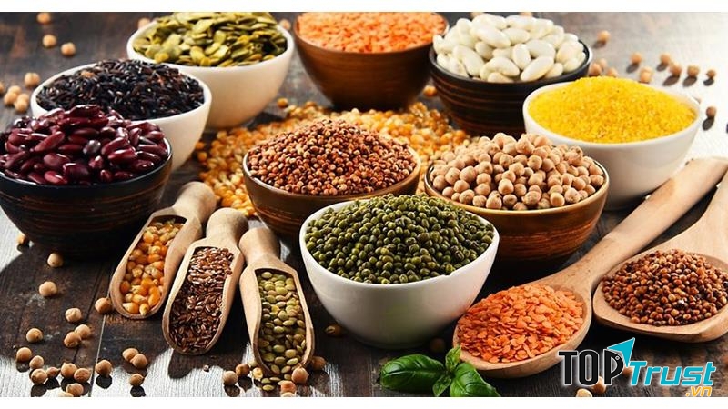 Nguyên liệu làm nên bột ngũ cốc bà bầu An Mộc Hương